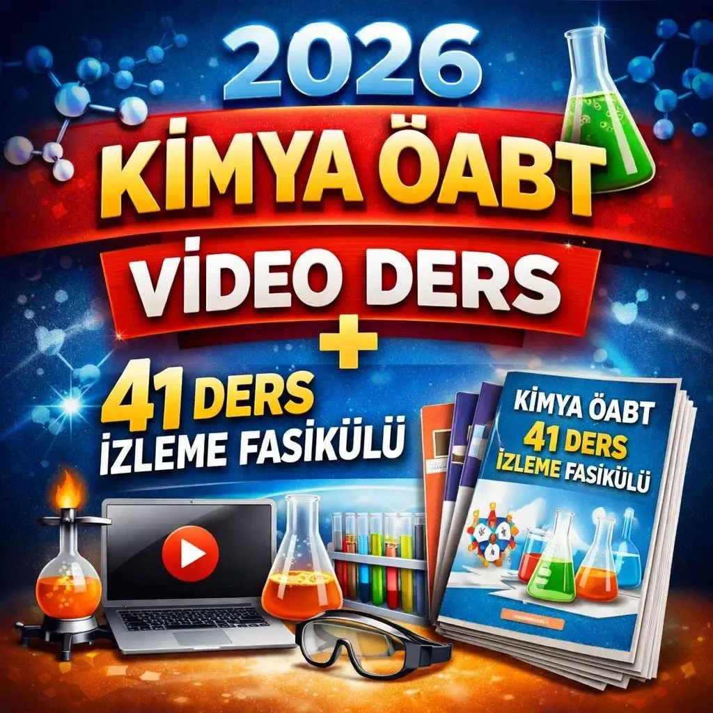 2026 KİMYA &Ouml;ABT VİDEO DERS + MEB AGS VİDEO DERS