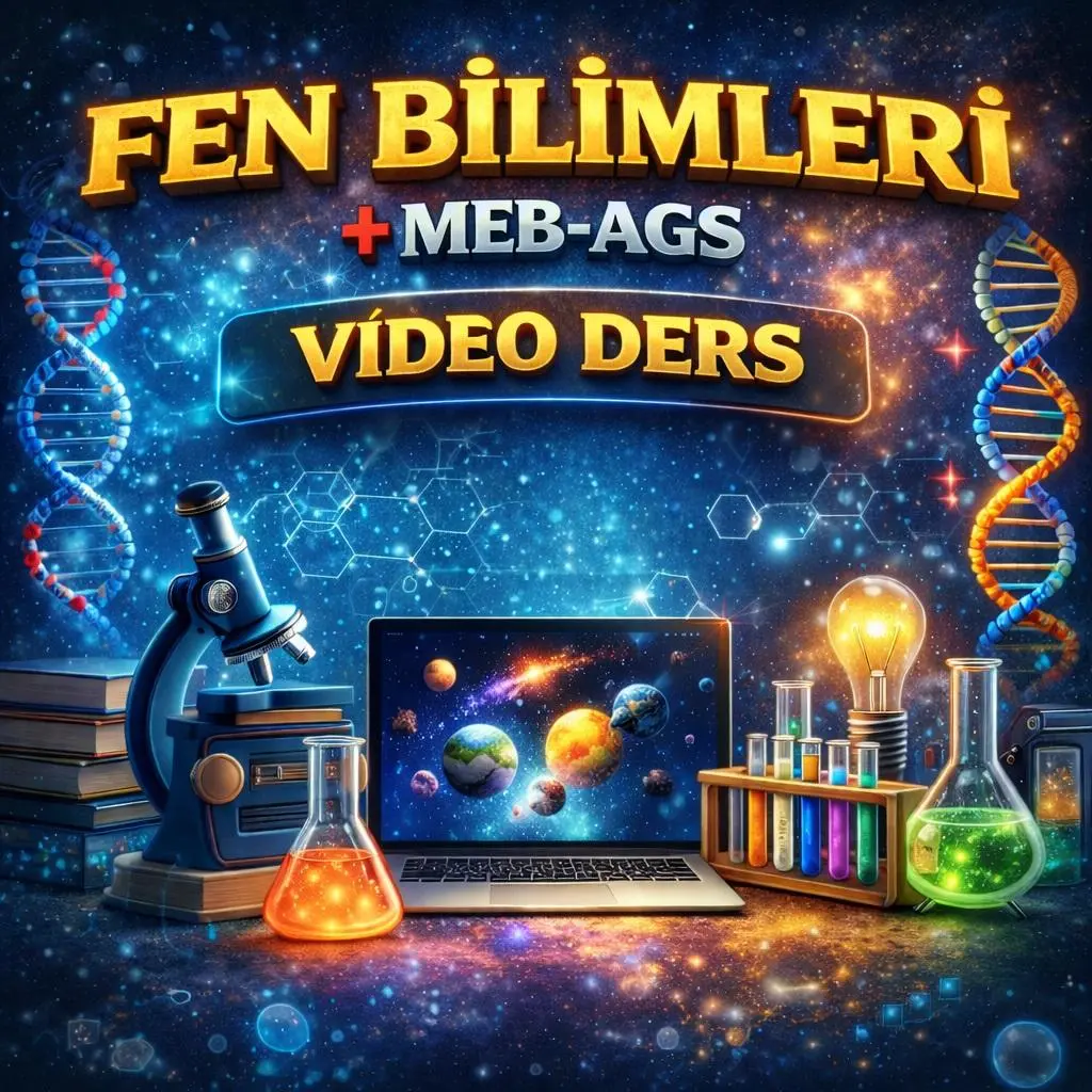 FEN BİLİMLERİ &Ouml;ABT  +  MEB-AGS VİDEO DERS