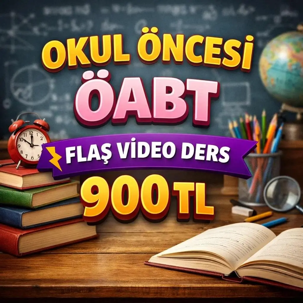 OKUL &Ouml;NCESİ &Ouml;ABT FLASH SET