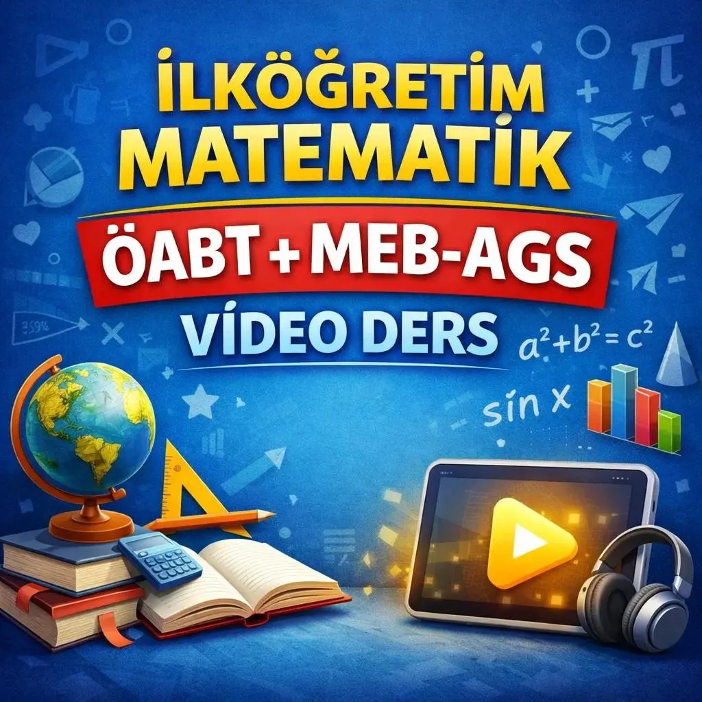 İLK&Ouml;ĞRETİM MATEMATİK &Ouml;ABT  +  MEB-AGS VİDEO DERS