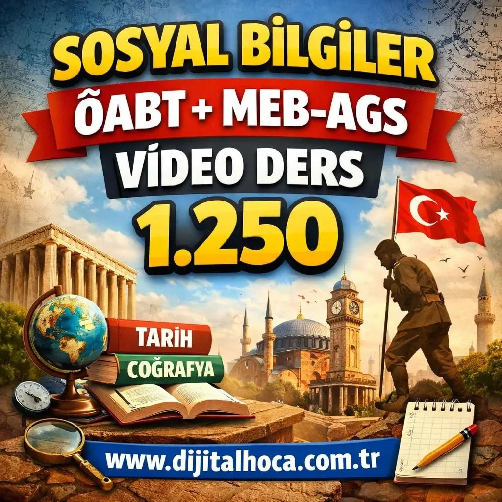 SOSYAL BİLGİLER &Ouml;ABT +  MEB-AGS VİDEO DERS 
