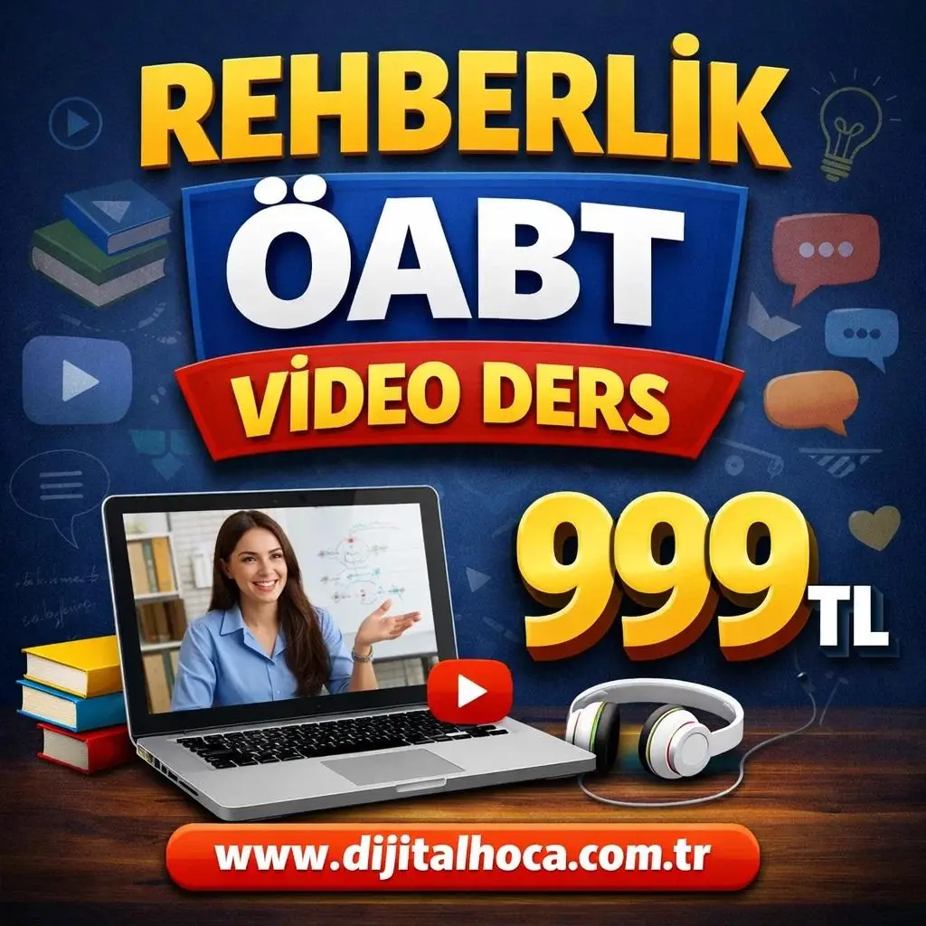 REHBERLİK &Ouml;ABT  VİDEO DERS