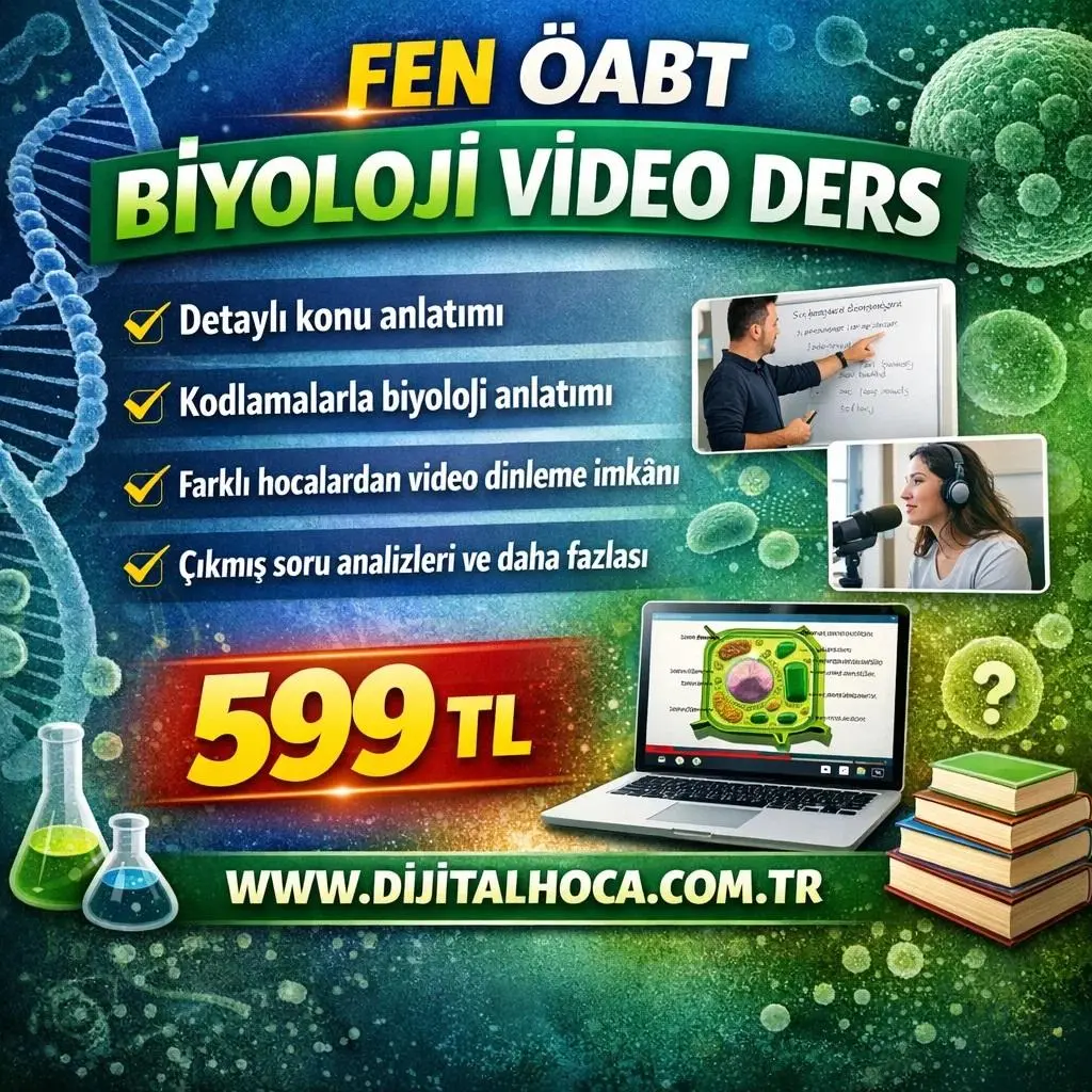 FEN &Ouml;ABT BİYOLOJİ VİDEO DERS