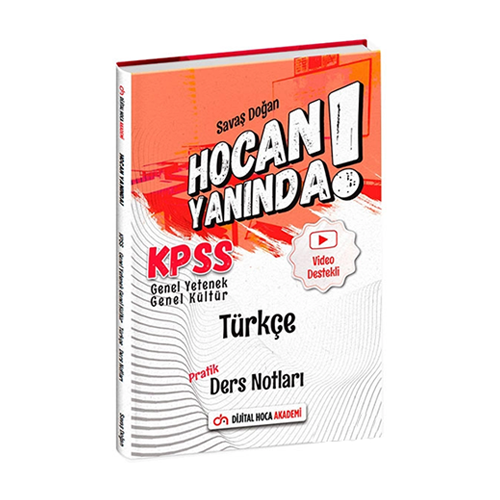 2022 KPSS GY GK Türkçe Pratik Ders Notu Dijital Hoca Akademi