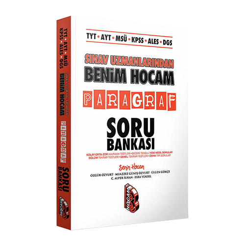 Benim Hocam Yayınları TYT - MSÜ - KPSS Sınav Uzmanlarından Dil Bilgisi Soru Bankası
