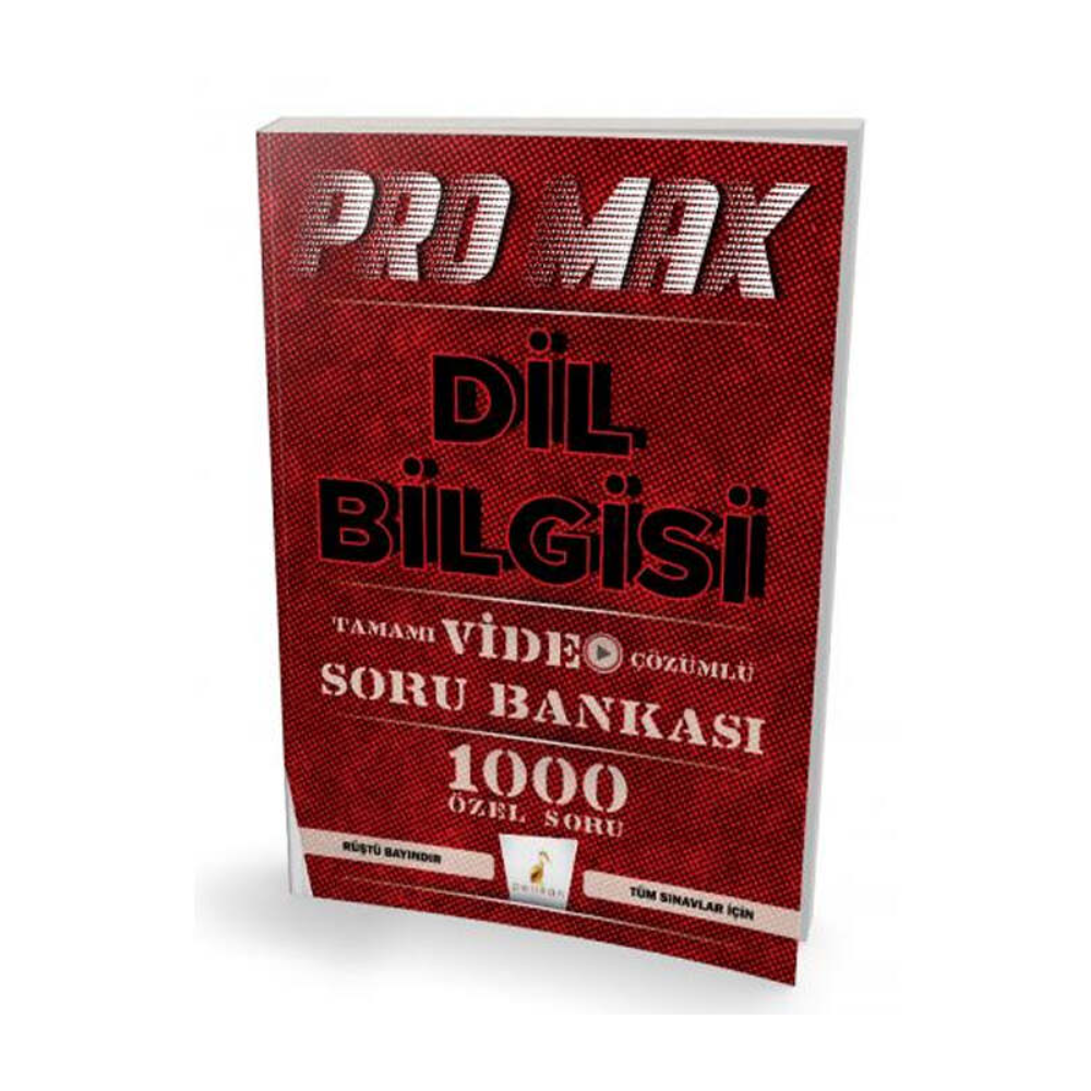 Pelikan KPSS DGS ALES YKS Dil Bilgisi Promax Soru Bankası - Rüştü Bayındır Pelikan Yayınları