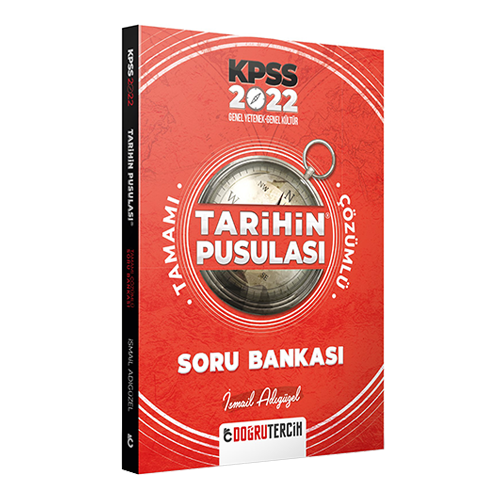 Doğru Tercih Yayınları 2022 KPSS Tarihin Pusulası Tamamı Çözümlü Soru Bankası