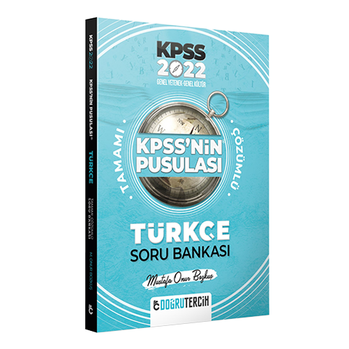 Doğru Tercih Yayınları 2022 KPSS'NİN Pusulası Türkçe Soru Bankası