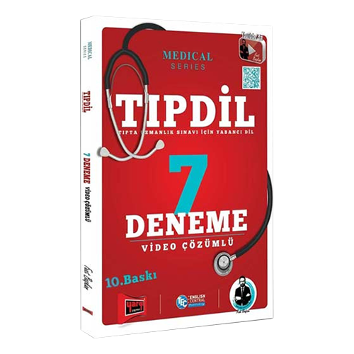 Yargı Yayınları TIPDİL Video Çözümlü 7 Deneme Sınavı 10. Baskı