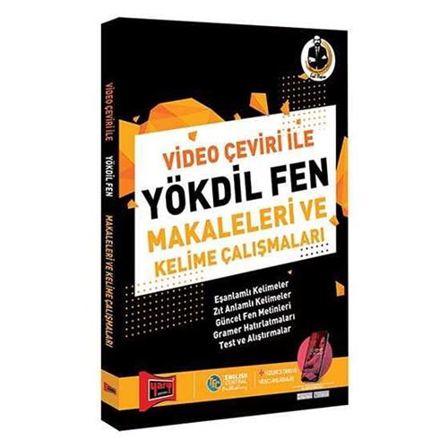 Yargı Yayınları Video Çeviri İle YÖKDİL Fen Makaleleri ve Kelime Çalışmaları 2. Baskı