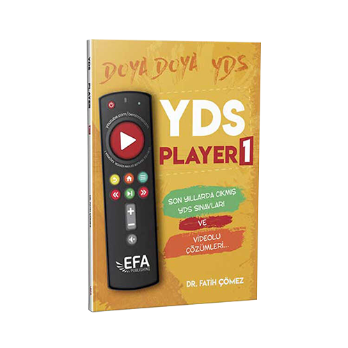 Benim Hocam Yayınları (EFA Serisi) YDS Player 1 Son Yıllarda Çıkmış YDS Sınavları