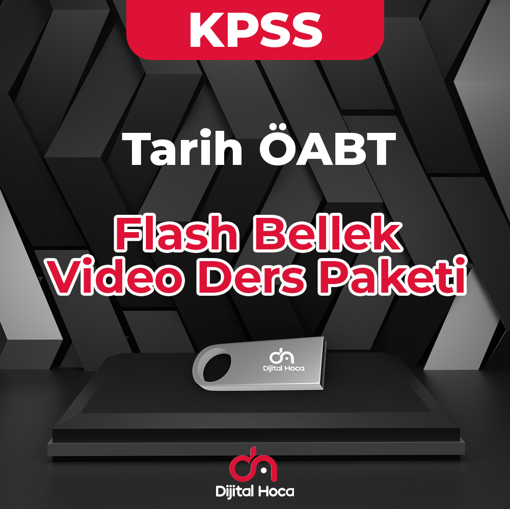 Tarih ÖABT Flash Bellek Video Ders Paketi