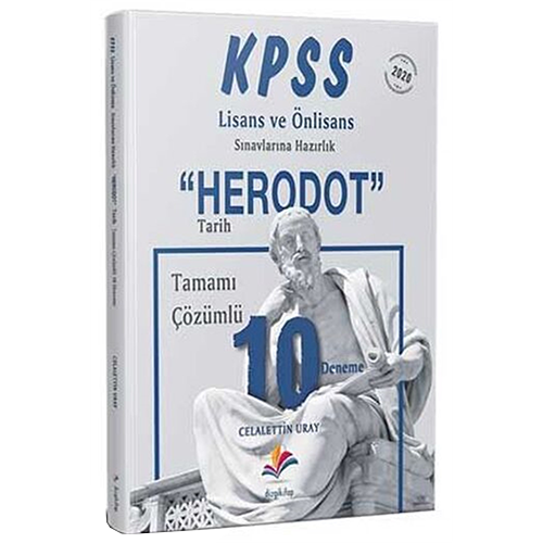 Dizgi Herodot Tamamı Çözümlü 10 Tarih Deneme Lisans Önlisans Dizgi Kitap Yayınevi