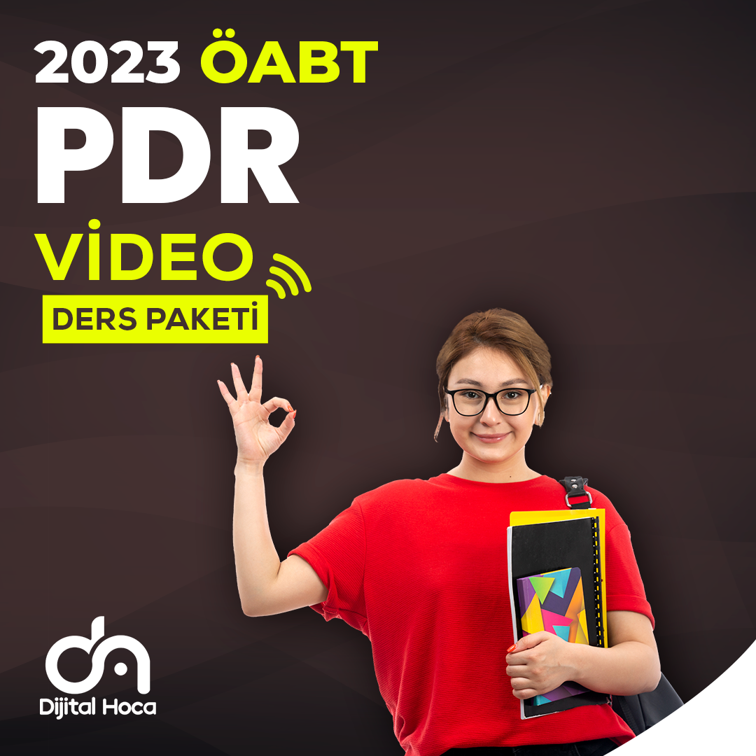 2023 PDR ÖABT Video Ders Paketi