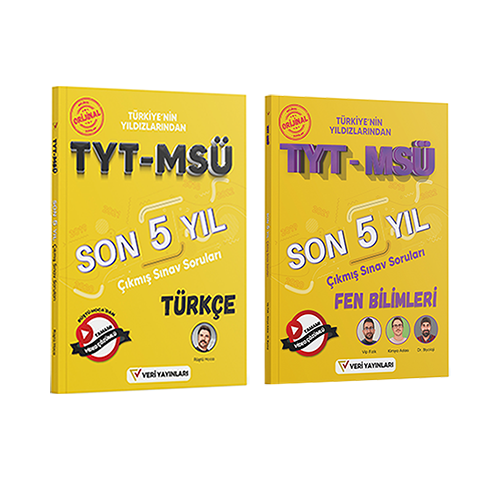 Veri 2023 TYT-MSÜ Türkiye