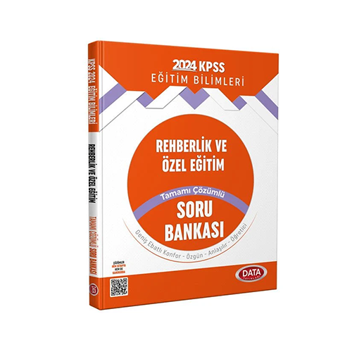 Data 2024 KPSS Eğitim Bilimleri Rehberlik ve Özel Eğitim Soru Bankası Çözümlü Data Yayınları