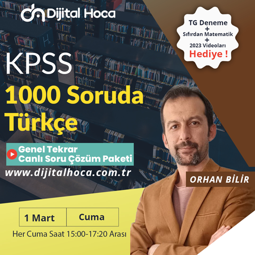 1000 Soruda Türkçe Canlı Soru Çözüm Paketi