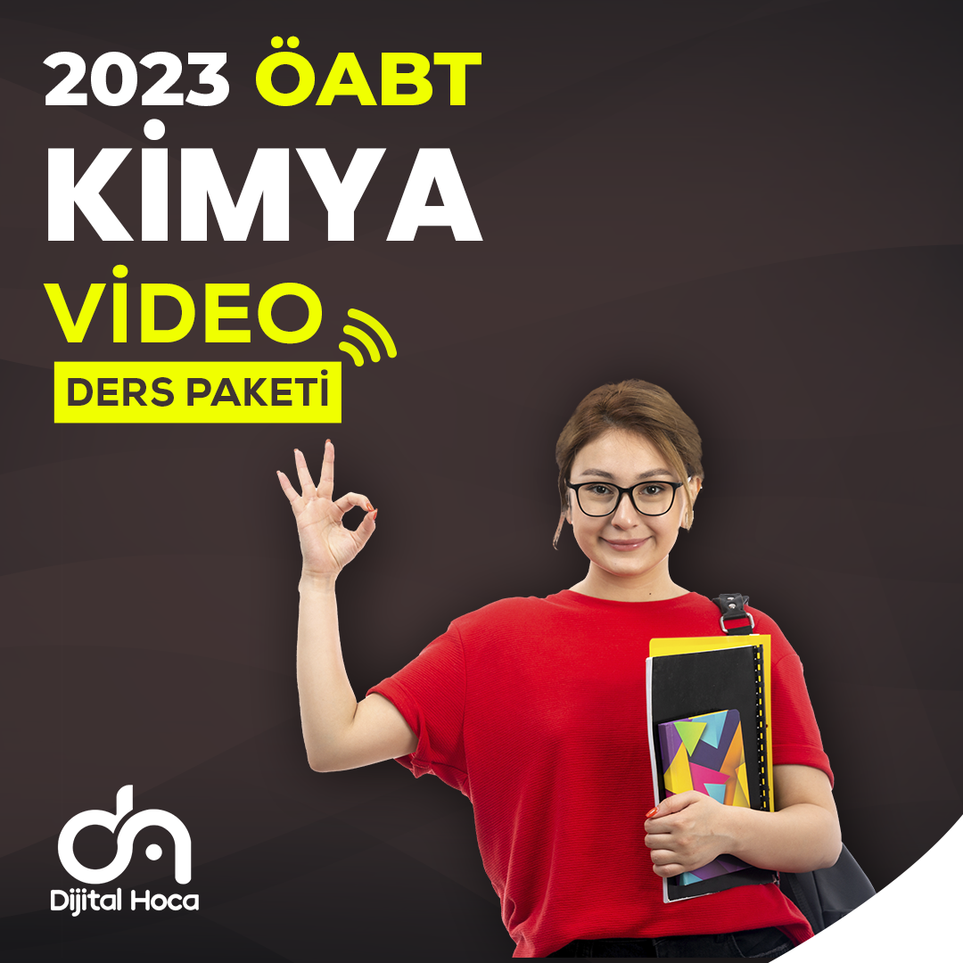 2023 Kimya  ÖABT Video Ders Paketi