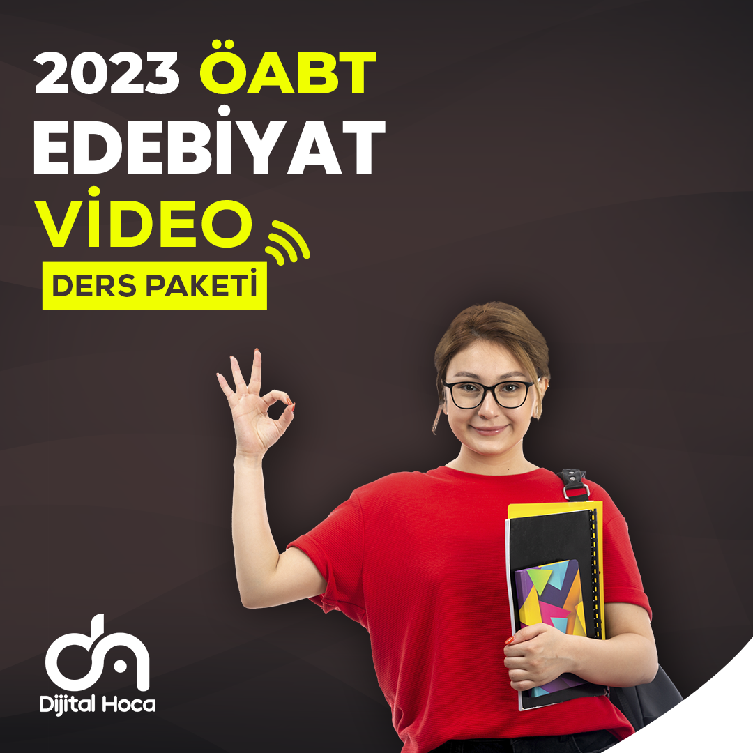 2023 Edebiyat ÖABT Video Ders Paketi
