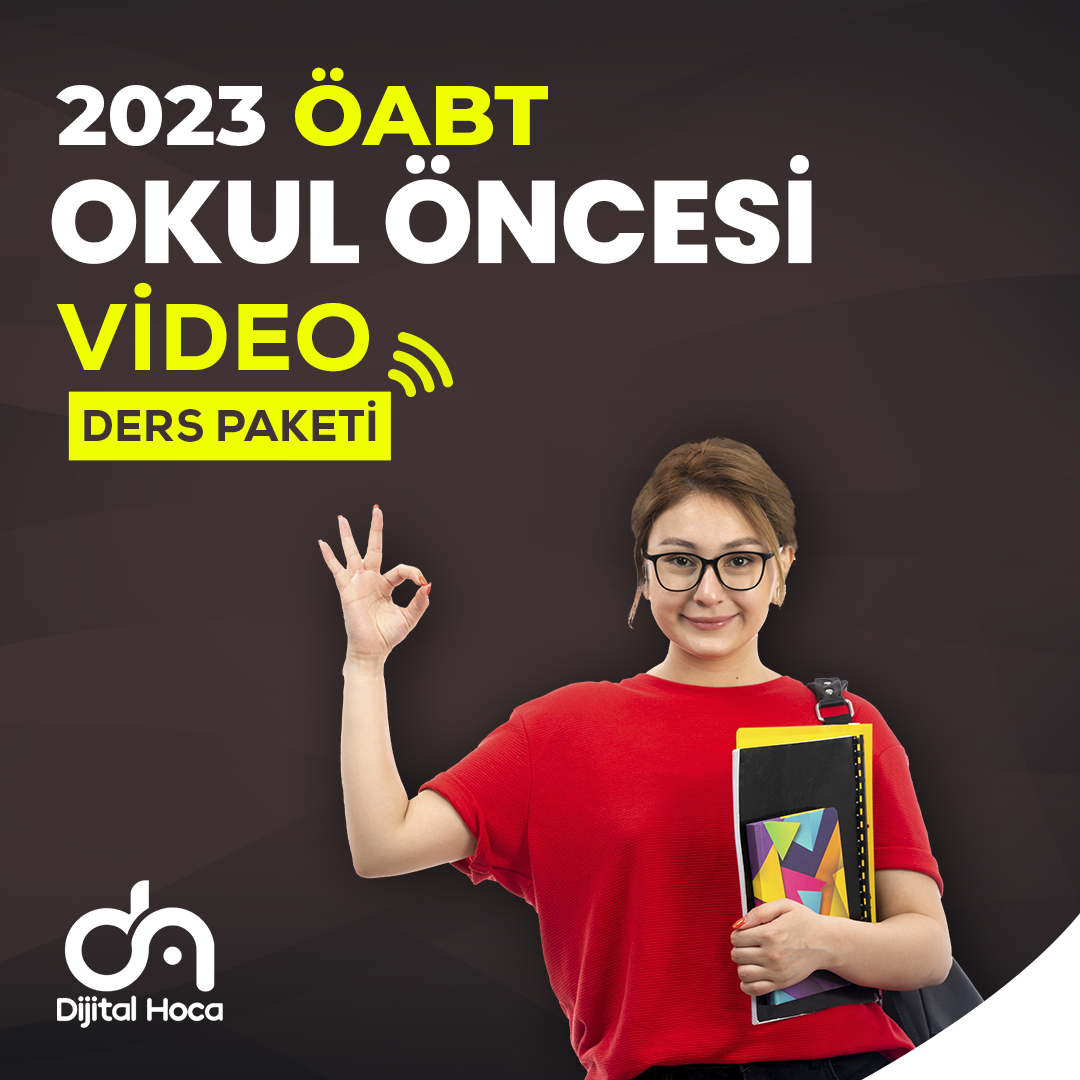 2023 Okul Öncesi ÖABT Video Ders Paketi