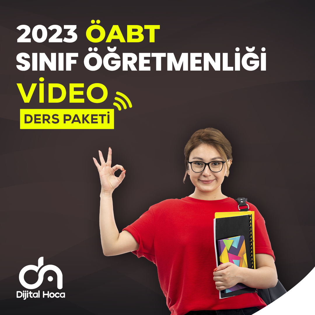 2023 Sınıf Öğretmenliği ÖABT Video Ders Paketi