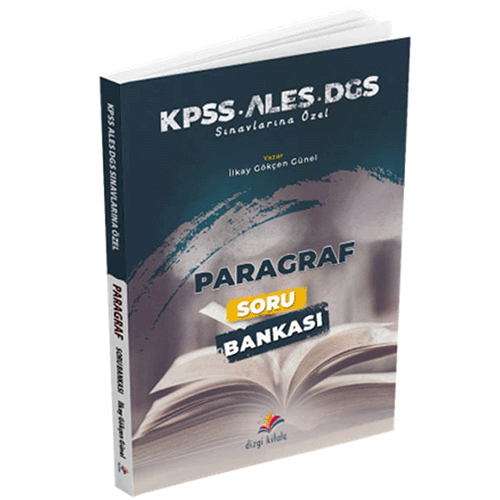 Dizgi Kitap KPSS ALES DGS Paragraf Soru Bankası - İlkay Gökçen Günel Dizgi Kitap
