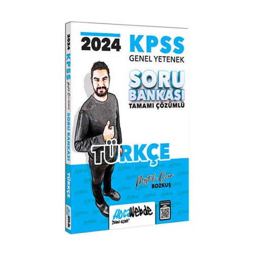 HocaWebde 2024 KPSS Türkçe Soru Bankası Çözümlü - Mustafa Onur Bozkuş HocaWebde Yayınları