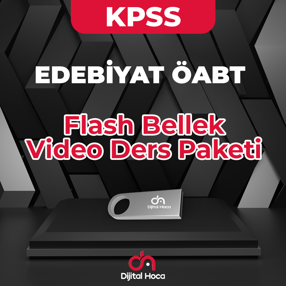 Edebiyat ÖABT Flash Bellek Video Ders Paketi