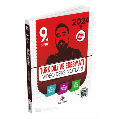 Dizgi Kitap 2024 9. Sınıf Türk Dili ve Edebiyatı Video Ders Notları - Deniz Bozkurt Dizgi Kitap