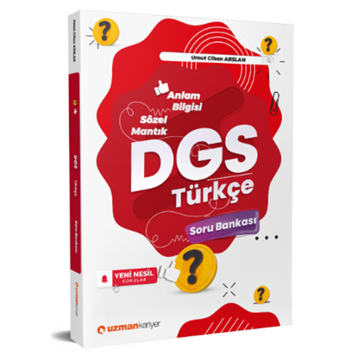 Uzman Kariyer DGS Türkçe Soru Bankası - Umut Cihan Arslan Uzman Kariyer Yayınları