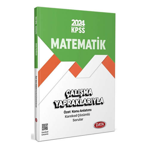 Data 2024 KPSS Matematik Çalışma Yapraklarıyla Özet Konu Anlatımı Data Yayınları