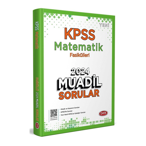 Data 2024 KPSS Matematik Fasikülleri Muadil Sorular Data Yayınları