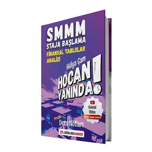Dijital Hoca SMMM Finansal Tablolar Analizi Pratik Ders Notları Dijital Hoca Akademi