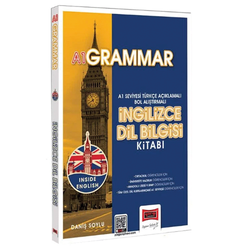 Yargı Grammar A1 İngilizce Dil Bilgisi Kitabı - Danış Soylu Yargı Yayınları