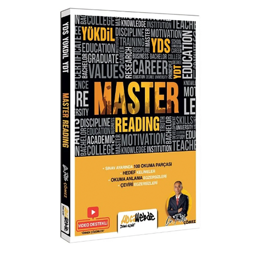 HocaWebde YDS YÖKDİL YDT Master Reading - Fatih Çömez HocaWebde Yayınları
