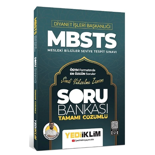 Yediiklim MBSTS Soru Bankası Çözümlü - Burhan Karakışla Yediiklim Yayınları