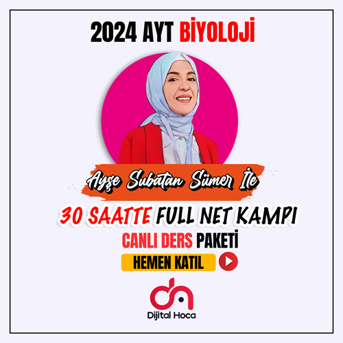 2024 AYT Biyoloji 30 Saatte Full Net Kampı 
